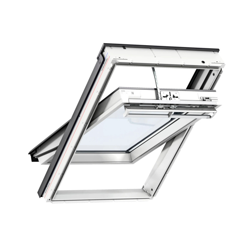 Velux Integra Solcelle Hvid Polyuretan 78x140  -lags Lav  Ggu Mk08 006830