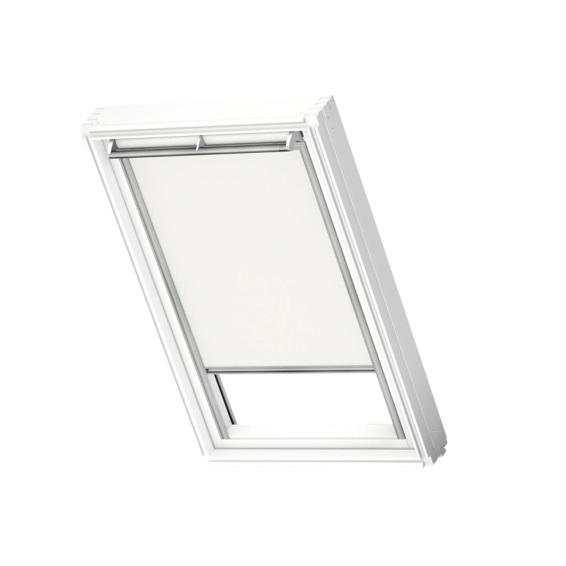 Velux Mørklægningsgardin Hvid- Alu Skinner  Dkl Mk08 1025s