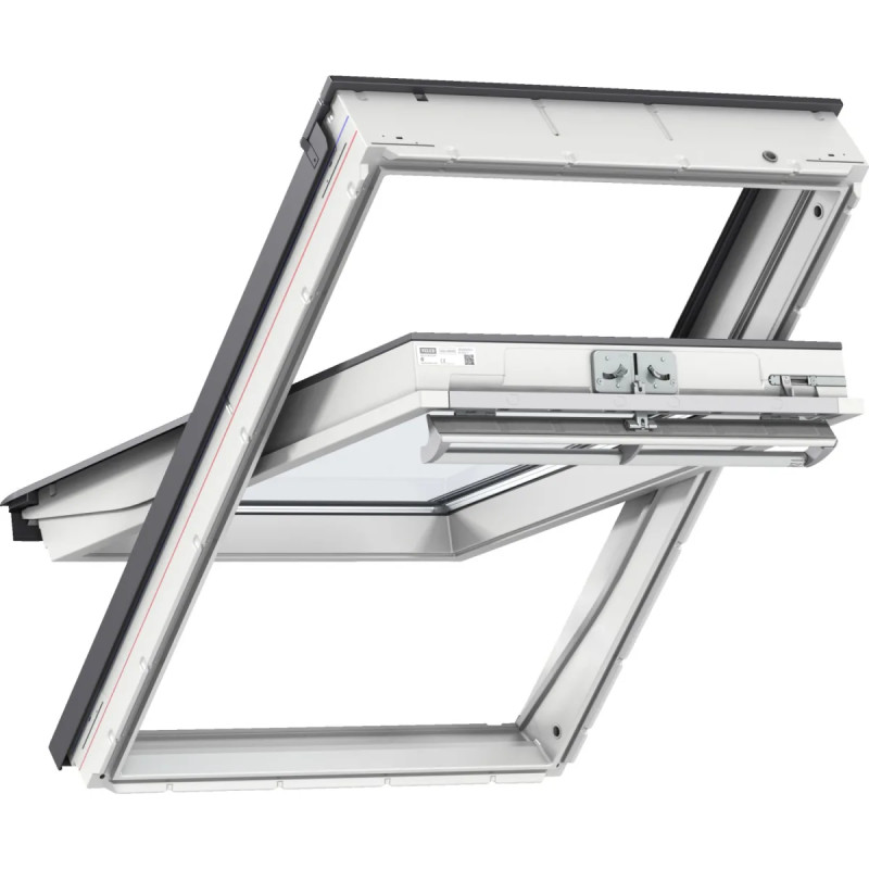 Velux Vippev Hvid Polyuretan 66x118 -lags Lavenergi Ggu Fk06 0068