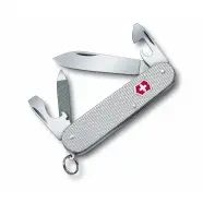 Victorinox Pocket Knife Cadet Alox Silver 84 Multitool