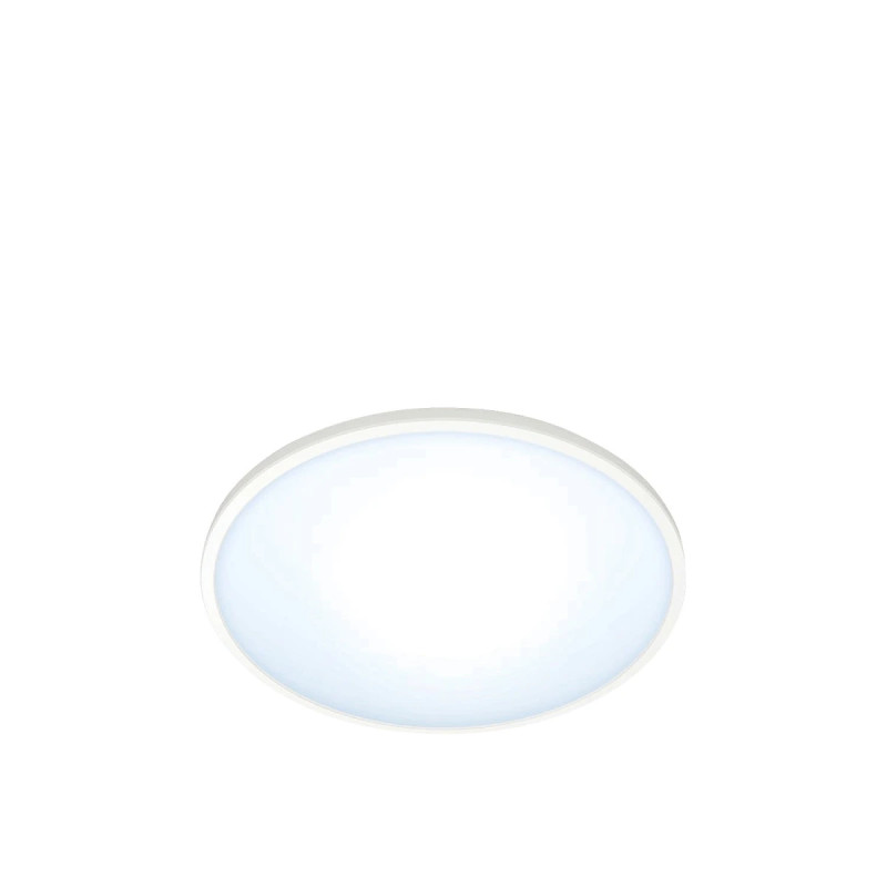 Wiz Tunable White Superslim Led Loftlampe Hvid ø242 Mm 14w