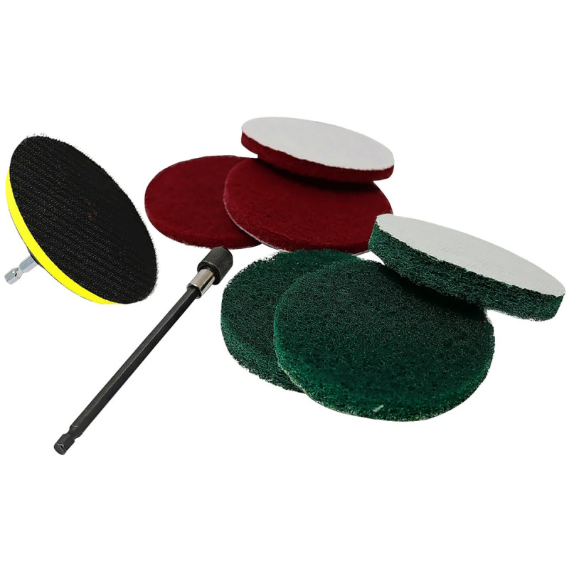Work-it Power Scrubs Sliberondeller Til Boremaskine ø100 Mm