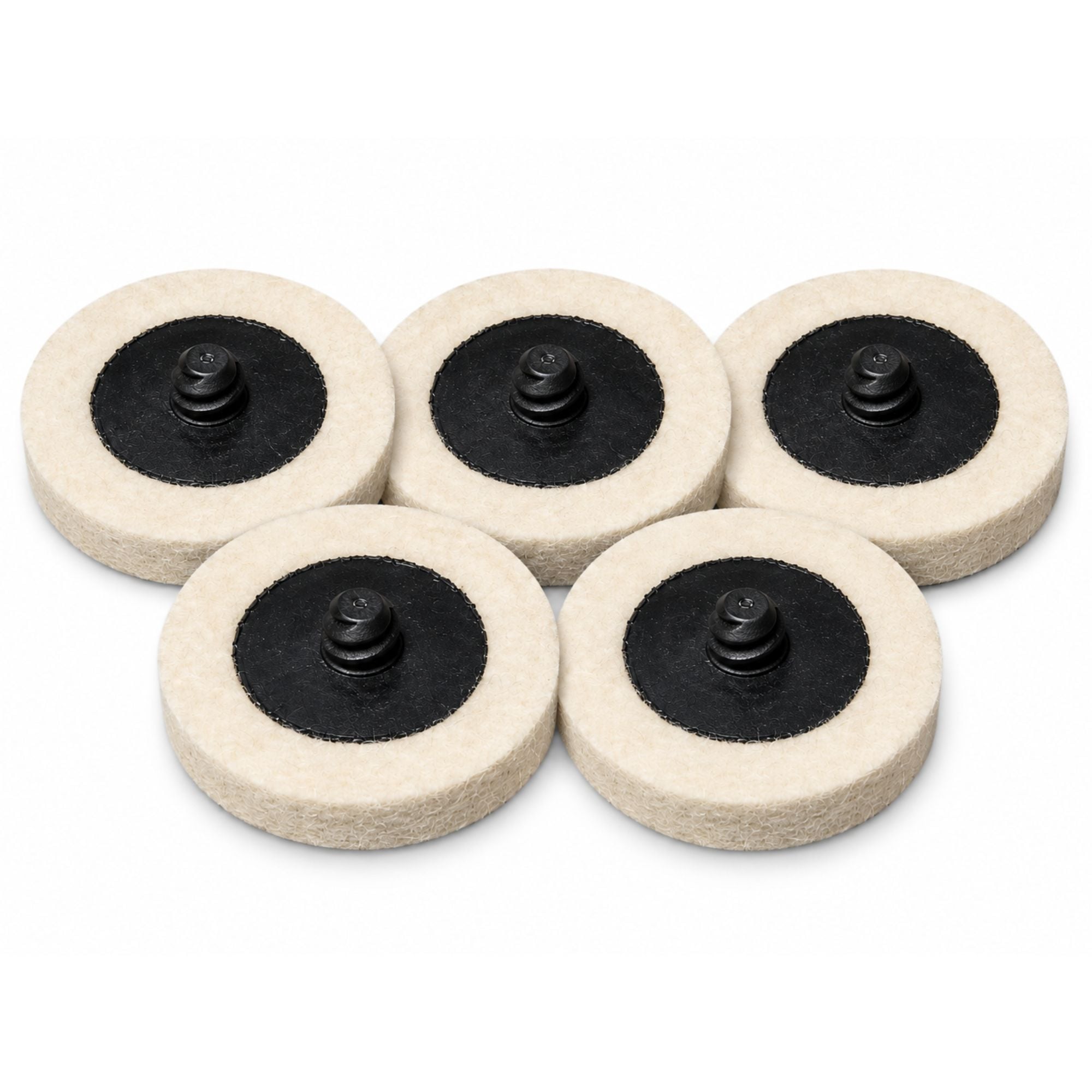 ø50mm Filt Poleringsrondel Til Roloc Quick-lock Type Stk
